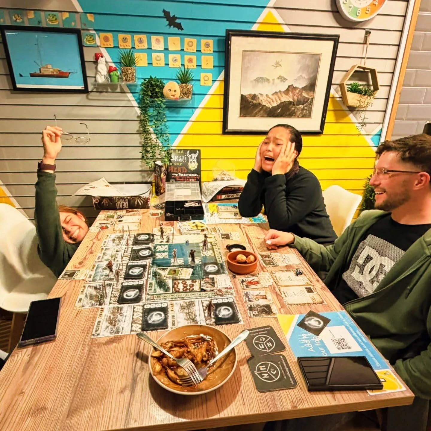 Browsing board games at The Dice Box